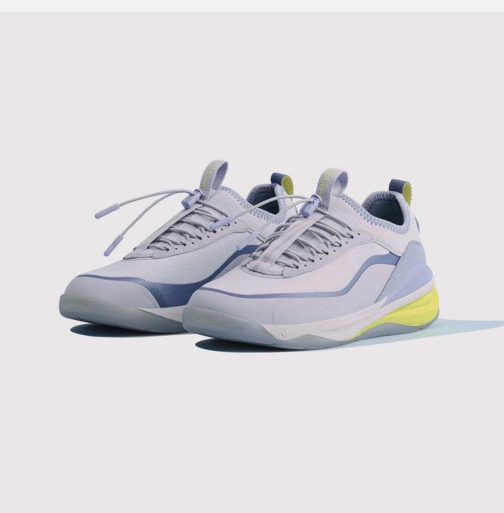 Clove Aeros Shoes Lilac Lime Healthcare Nursing Sneakers Women’s 8.5